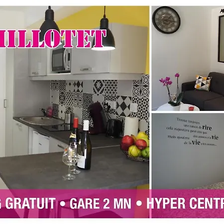 Le Millotet - Agréable studio à 2 mn Dijon Gare Exterior foto